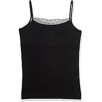 Women's 2 Piece Camisole Set - White & Black - Comfortable for Everyday Use Shirt