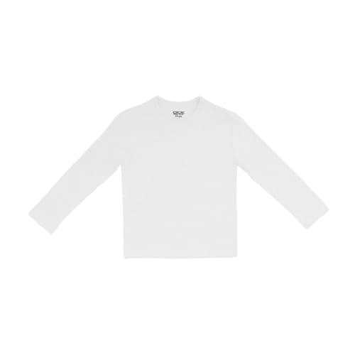 Dice Boys Long Sleeve Crew Single Lycra Top Base Layer Top (pack of 1) Shirt