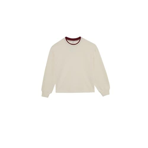 DeFacto Girls Casual Relax Fit Crew Neck Long Sleeve Knitted Long Sleeve T-Shirt E8816A8 Long Sleeve T-Shirt (pack of 1)