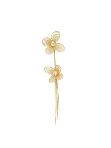 Elegant Stainless Steel Double Butterfly Earrings for Modern Daily Wear
