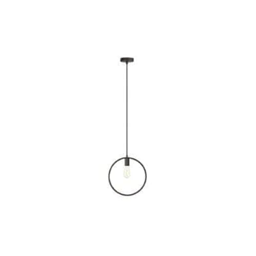 Generic Hanging 1 Bulb Without Bulbs 50x25x50cm Black Edg_100