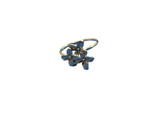 Silver Flower Ring