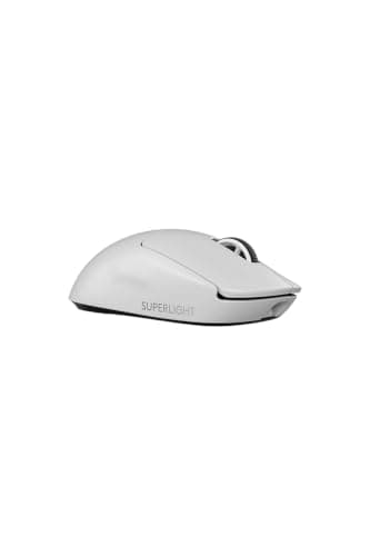 Logitech G PRO X SUPERLIGHT 2 SE wireless gaming mouse, 60 g pro-grade mouse with 5 programmable buttons, 44K DPI sensor, 888+ IPS, 1 kHz report rate, USB-C charging for PC/Mac - White