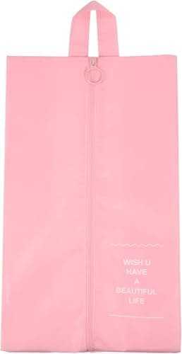 Travel Shoe Storage Bag Zippered Organizer Pouch for Shoes and Underwear Multi Use Portable Packing Cube 36x22cm for Trips and Daily Storage