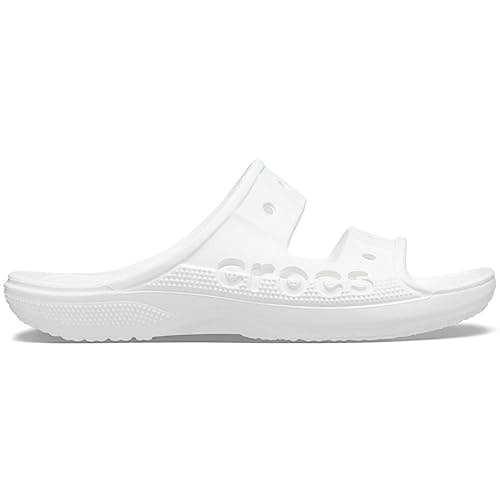 Crocs Baya Sandal for Unisex, White, 42/43 EU