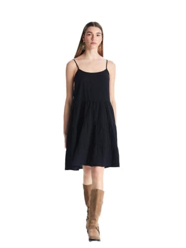 LC WAIKIKI Woman Dresses - Women BLACK S