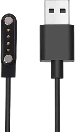Charging Cable (Magnetic) (4 Pin for Smart Watch/Fitness Tracker, 7.62mm Pin) Charging adapter