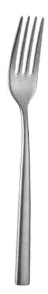 Generic Premium Stainless Steel Dessert Forks, 6-Piece Set, Small size, Rust-Resistant, Elegant Design.