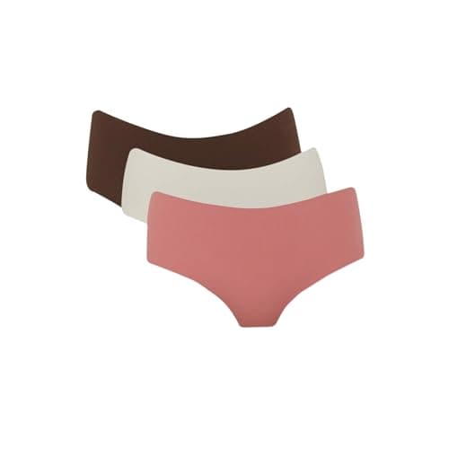 DeFacto Woman Hipster Underwear Package Slip E4938AX, Brown XXL