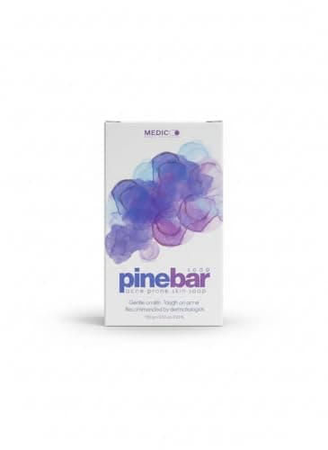 MEDICO Pine Bar Soap with Natural Pine Oil & Vitamin E – Deep Cleansing, Gentle Exfoliation & Hydration – Anti-Acne, Anti-Fungal, Daily Use Herbal Soap – 100g
