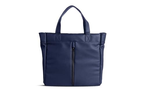 AR Tote Bag by Arij Bags | Large Hand Bag for Laptop and Daily Use - Adjustable and Removable Crossbody Strap, Main Pocket, Laptop Pocket, Inner Pockets, Front Pocket (39 × 38 × 12 cm) Handbag