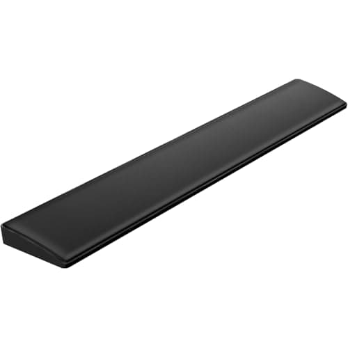 KR3023D Ergonomic Keyboard Wrist Rest Pad – PU Leather Memory Foam Wrist Support with Anti-Slip Base, Water Resistant Wrist Cushion for Gaming, Office & Typing – Full Size 40CM