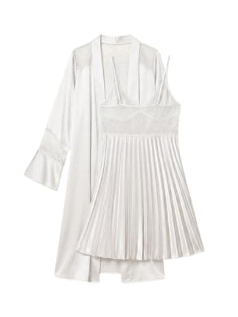 Women's Lingerie 2 Piece Comfortable Satin Material - Soft Home Wear Sleepwear Set (AN)