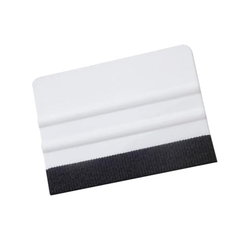 Vinyl Eraser - Car Vinyl Fiber Edge Squeegee Window Scraper Felt Edge for Stickers and Films (1 Piece, 10cm) - sacar Auto part