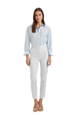 DeFacto Womens Valentina-Cigarette Woven Bottom Trousers J8743AZ Trousers (pack of 1) Track suit