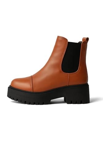 OG Women’s Chelsea Boots – Slip-On Ankle Boots with Chunky Sole