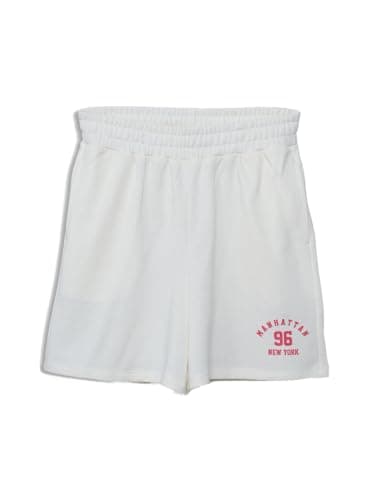 LC WAIKIKI Woman Elasticated Waist Printed Women's Shorts