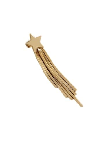 Stainless Steel Star Earrings Elegant Daily Wear Accessory for Occasions
