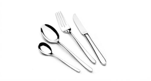 ARSHIA 3482 26-Piece New Standard Stainless Steel Cutlery Set with Premium Mirror Polish Finish, Durable Rust-Resistant Construction, Elegant Flatware for Modern Dining Tables