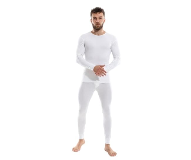 Cottonil Mens Cottonil Interlock thermal (Inner fluff) set for men thermal set (pack of 2) Base layer apparel set