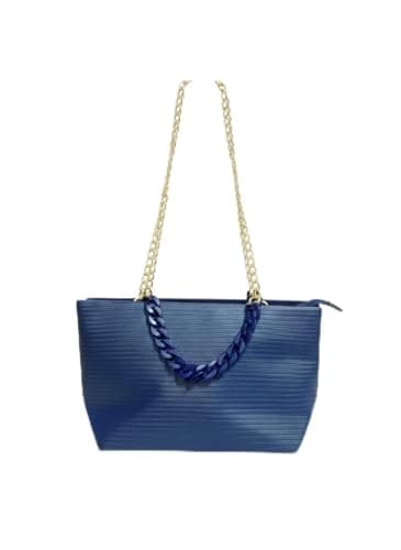 شنطه حريمى حجم وسط بيد سلسه ذهبى مع يد سلسه لون البنطه Handbag