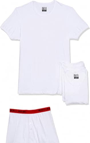 Hero Basic mens Set Of 4 - Round Neck t-Shirts + Free Boxer Underwear (pack of 5)
