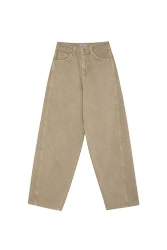 DeFacto Womens Baggy Coool Woven Bottom Trousers E4307AX Trousers