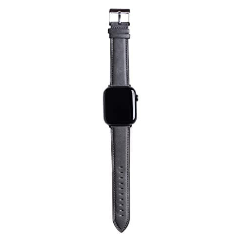 Apple Watch Luxury Leather Strap Compatible with Apple Watch Series 7 6 5 4 3 2 With Size 45mm 44mm 42mm 41mm 40mm 38mm Watch band