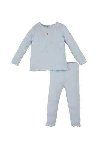 DeFacto Baby Girls Regular Fit Bike Neck LONG SLEEVE Set Knitted Set Y1122A2 Knitted Set (pack of 1)