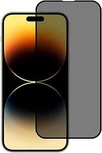 Privacy Screen Protector For Iphone 14 Plus [Anti-Spy] [Anti-Scratch] Tempered Glass Screen Protector Film [Ultra HD] [Bubble Free] [Easy Installation] [End to End] No Fingerprint Support