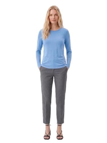 Women's Long Sleeve T-Shirt, Multi Color, Round Neck, Daily Use (Sky Blue, xs)