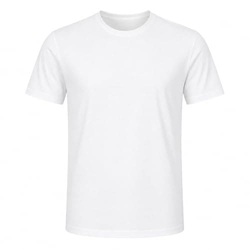 Ajyal Undershirt Men Half Sleeve 100% Cotton White Shirt