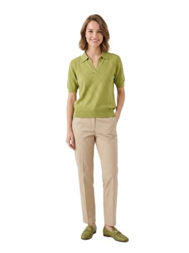 Bebo Womens Short Puffed Knit Sleeve With Ribbed Cuff Shirt 25200
