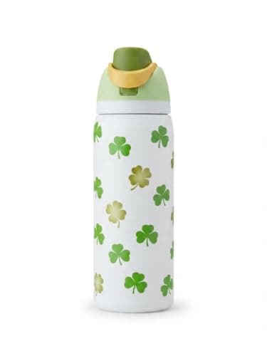 Commodity Name:Double Mouth Insulated Water Bottle - Lightweight and Portable with Plastic Straw - Suitable for Gym, Work, College, Travel KH