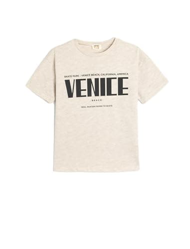 KOTON Boys Cotton T-Shirt Modern