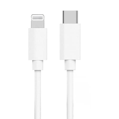 Premium White USB-C to Lightning Cable for High Speed Charging and Reliable Data Sync Durable Replacement Power Cable Compatible with PD Fast Chargers and Portable Adapters Home Office Travel Use Electronic cable