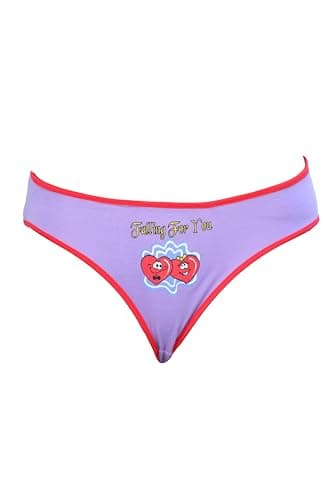 Pack of 6 Women's Everyday Bikini Panties - Free Size (Medium, Large)