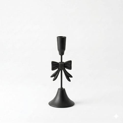 Home Care E-654 Metal Candle Holder (Large) Elegant Decorative Metal Candle Holder for Sophisticated Ambiance