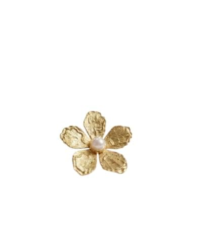 Stainless Steel Flower Earrings Elegant Floral Stud Jewelry for Women