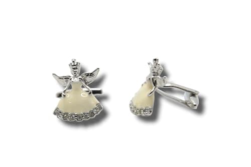 Marco Capelli Stainless Steel Cufflinks Fairy Angel Cuff link