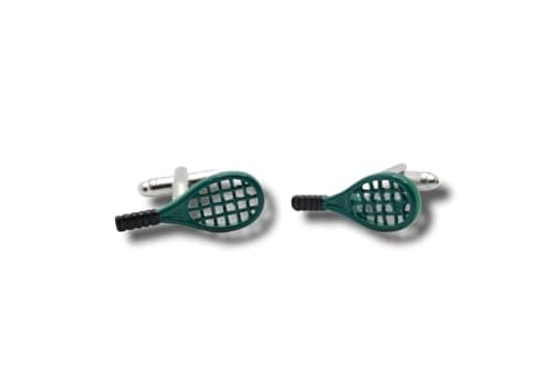 Marco Capelli Stainless Steel Cufflinks For Men Tennis Racket Cuff link
