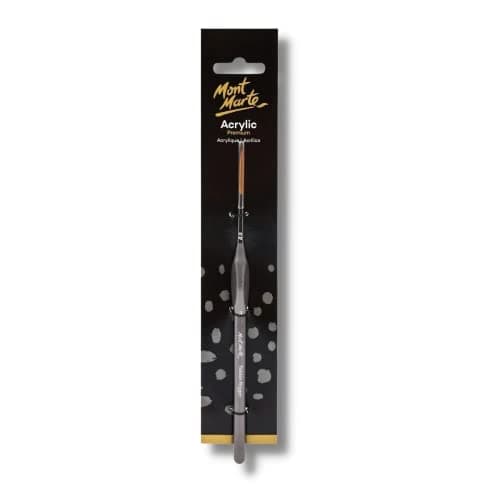 Artist Acrylic Brush Premium Taklon Rigger 3 Paint brush