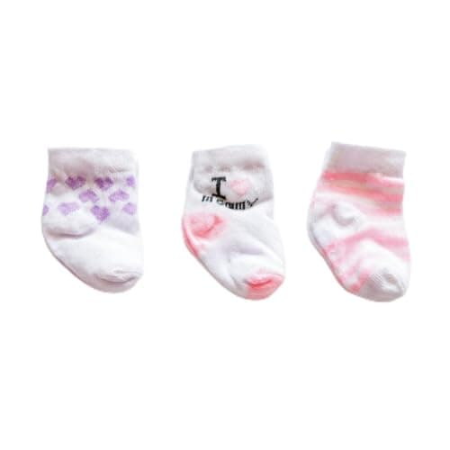 Different Pattern Cotton Socks For Babies One Size Multicolor- M_g1