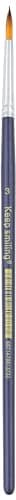 Keep Smiling A5015-3R Single Round Single Brush, Size 3 Paint brush