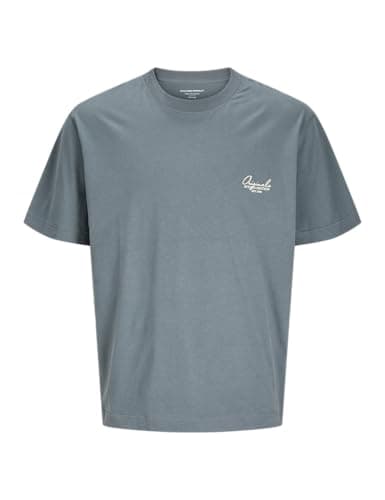 JACK & JONES Mens JORISLINGTON TYPE GRAPHIC BACK TEE SS CN Modern (pack of 1) Shirt