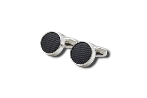Marco Capelli Stainless Steel Cufflinks For Men Black Cuff17
