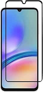 Full Coverage Tempered Glass Screen Protector for Samsung A05s - 9H Hardness, Bubble Free, Ultra-HD Clarity, Anti-Scratch & Case Friendly.