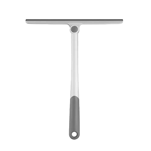 XSQD Shower Window Squeegee, Wiper Scraper Cleaner, Silicone Window Scraper, Wet Room Floor Squeegee, Foam Water Squeegee, for cleaning Windows, Shower, Glass, Tile, Garage, Bathroom Mirror Wiper