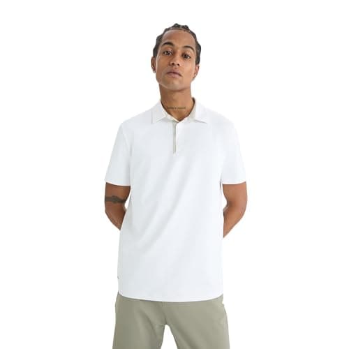 DeFacto Mens Fit Standart Fit Polo Neck Short Sleeve Knitted Polo T-Shirt Polo (pack of 1)