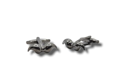 Marco Capelli Stainless Steel Cufflinks For Men Mustache Cuff link